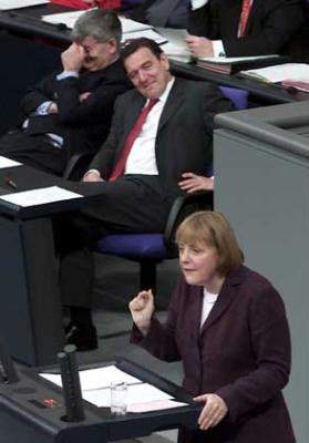 amsieren ber merkel